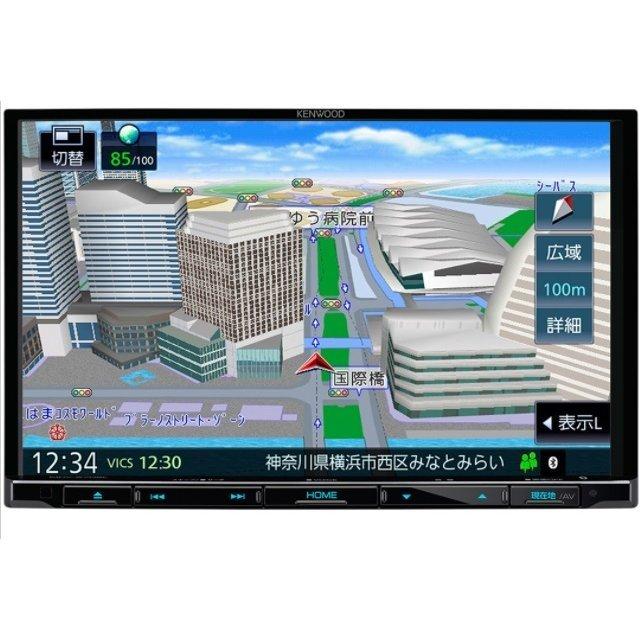 彩速ナビ MDV-S708L ケンウッド 8V型 地デジ内蔵 メモリーナビ