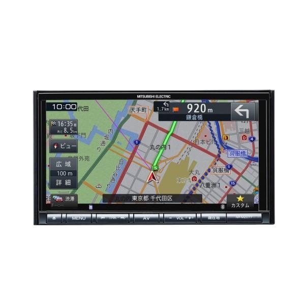 NR-MZ033-2 ミツビシ 7V型 メモリーナビ Bluetooth DVD CD ワンセグ