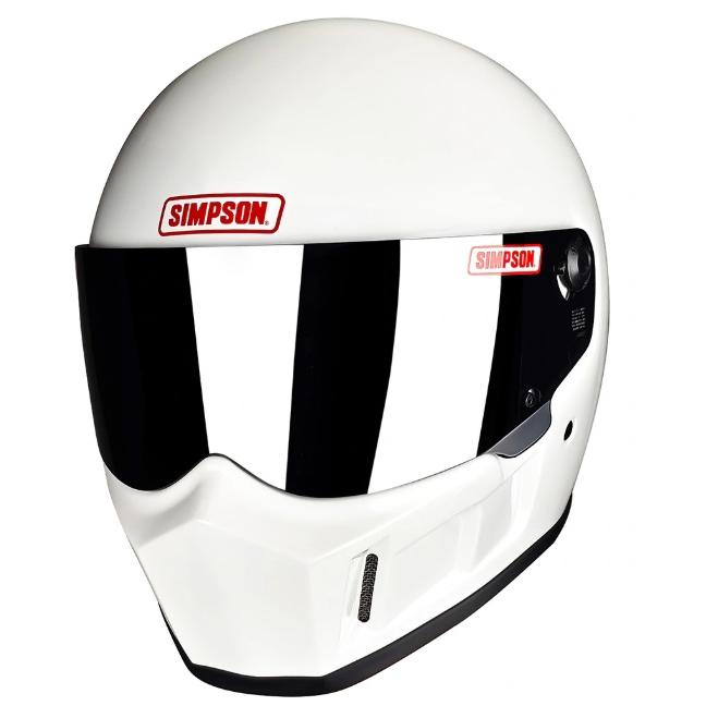 j*n様 864/SIMPSON シンプソン　フルフェイスヘルメット 白　S~M SIMPSON（シンプソン） SB15 ホワイト 白 61cm SIMPSON フルフェイス