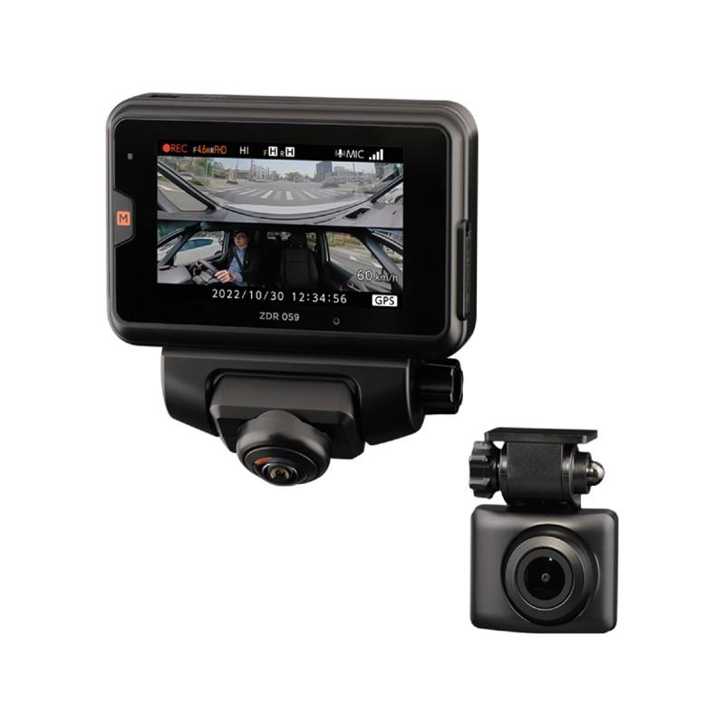 【未開封】コムテック 360度ドライブレコーダー ZDR059 リヤカメラ付 コムテック（Comtec） ZDR059 前後2カメラドライブレコーダー 4G LTE
