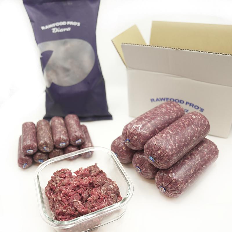馬肉パーフェクト（ケージングパック）800g(80g×10本入) ペット馬肉 