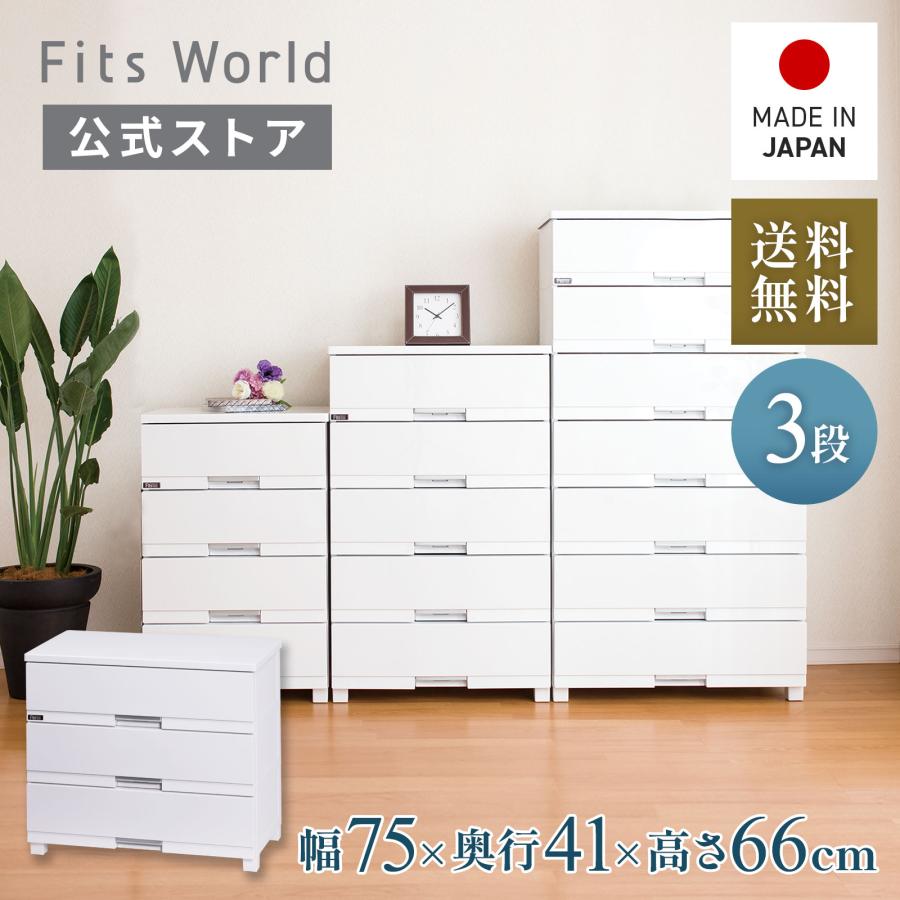 天馬 収納ケース 衣装ケース チェスト フィッツプラス プレミアム