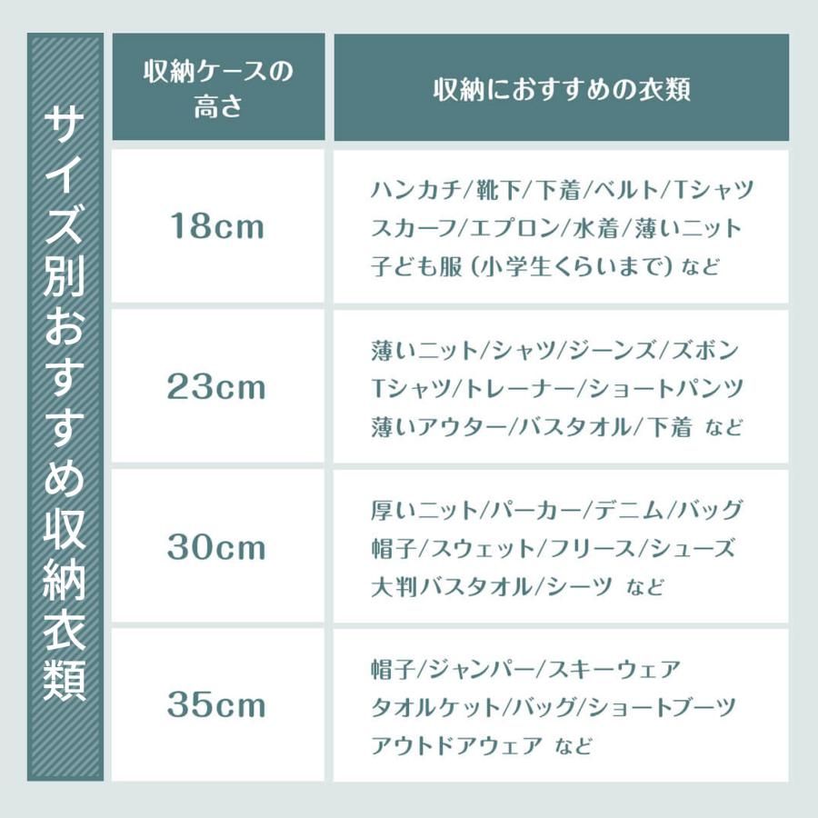 収納ケース 衣装ケース フィッツケース ワイドハーフ カプチーノ 天馬｜tenmafitsworld｜19