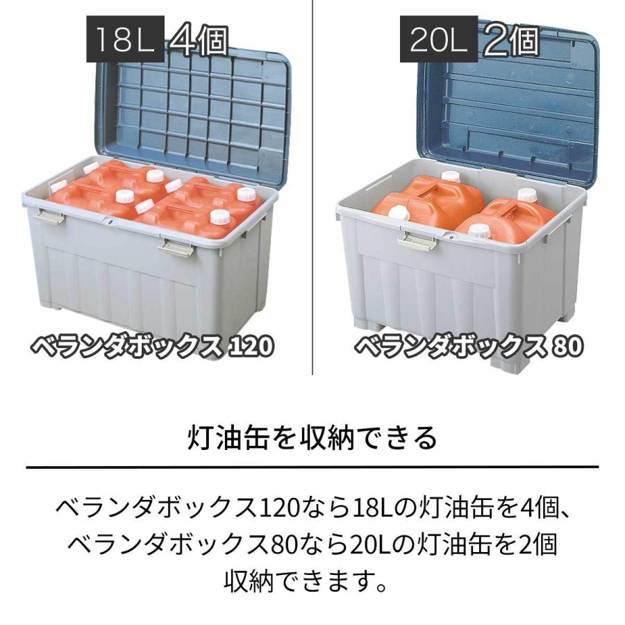 屋外収納 ベランダボックス120 天馬|tenmafitsworld|03