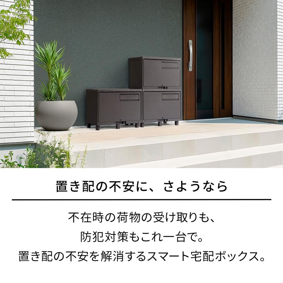 屋外収納 積み重ねても受け取れる宅配ボックス 天馬 : テンマ フィッツ