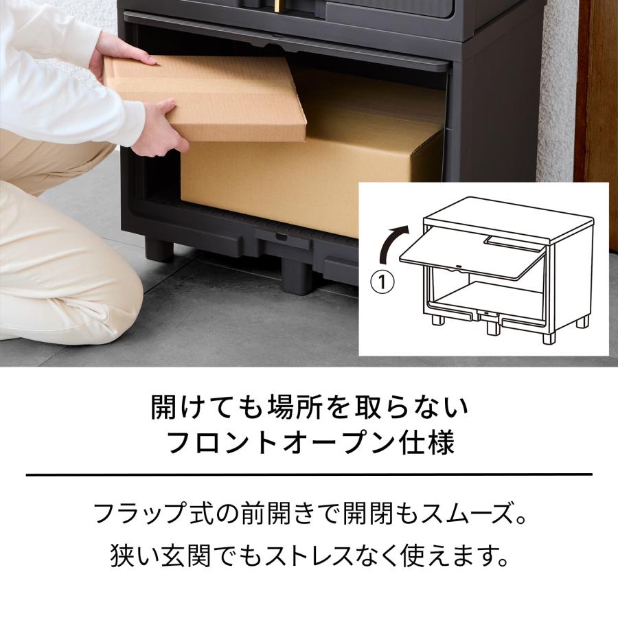 屋外収納 積み重ねても受け取れる宅配ボックス 天馬 : テンマ フィッツ