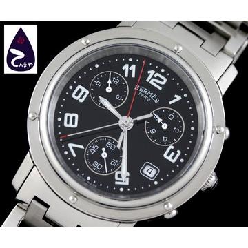 エルメス クリッパー 返品送料無料 クロノグラフ クオーツ メンズ 型番 Cl1 910