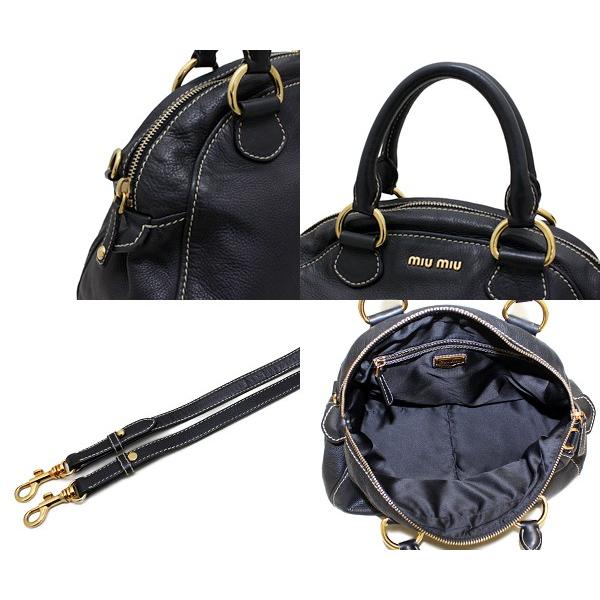 miu 【質Shop天満屋】【値下】ミュウミュウ(miumiu) 2WAYバッグ 