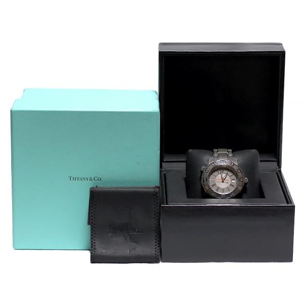 TIFFANY＆Co.】ティファニー『マーククーペ スモセコ デイト』17035398 