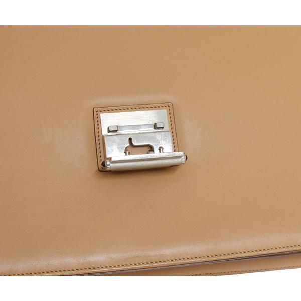 Cartierカルティエ パシャ ブリーフケース レザー ベージュ 鍵付 Cartier（カルティエ） 【質Shop天満屋】【必見】 レザー：ベージュ