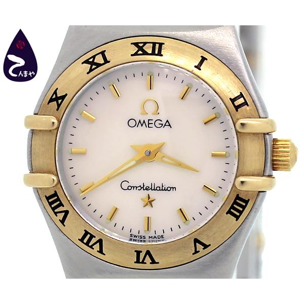 OMEGA コンステレーションミニ クォーツ ローマン レディース腕時計 Constellation（OMEGA） 【質Shop天満屋】【必見】オメガ コンステ