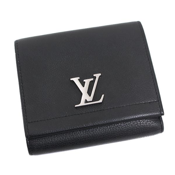 美品✨ルイヴィトン ロックミー2 コンパクト ブラック 財布 M64309 LOUIS VUITTON（ルイ・ヴィトン） 【質Shop天満屋】【人気】ルイ