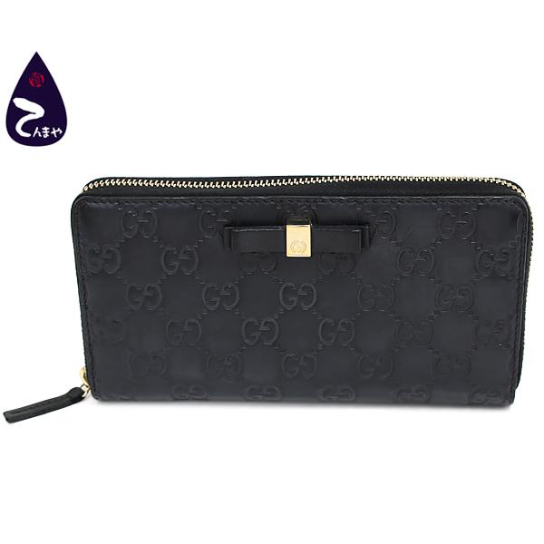 グッチシマ 【質Shop天満屋】【人気】GUCCI(グッチ) シマ：ブラック