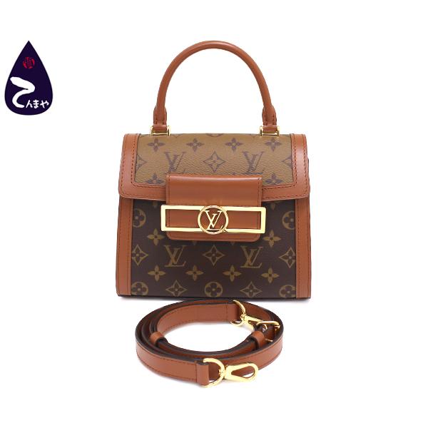 LOUIS VUITTON 【質Shop天満屋】【極上美品】ルイ・ヴィトン モノグラムリバース ドーフィーヌ キャピタル 2WAYバッグ ...