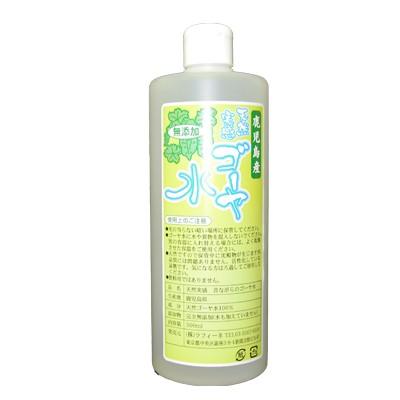 天然実感ゴーヤ水500ml/ゴーヤの茎から滴る液を採取したゴーヤ水100％原液｜tennenjikkan