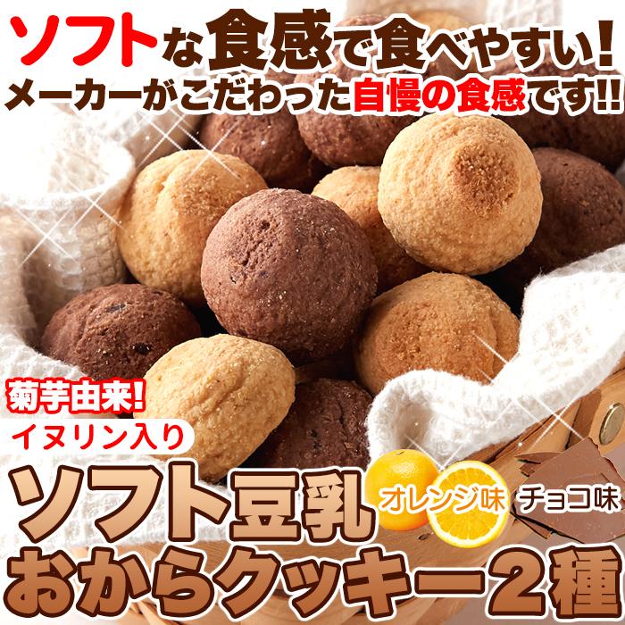送料無料 イヌリン入り ソフト豆乳 おからクッキー 500g 5 チョコ オレンジ 洋菓子 クッキー おから 豆乳 お菓子 おやつ 3 健康日和 ヤフー店 通販 Yahoo ショッピング