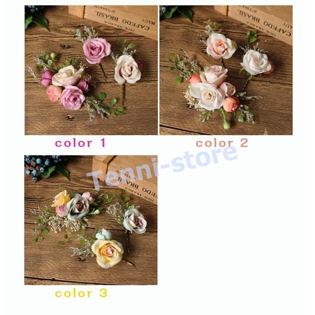 花冠 ヘッドドレス 造花 花かんむり ウェディング 髪飾り 花嫁 ブライダル 結婚式 ハワイ婚 前撮り 花飾り カラードレス ナチュラル リゾート Ltzwa59 てんいストア 通販 Yahoo ショッピング