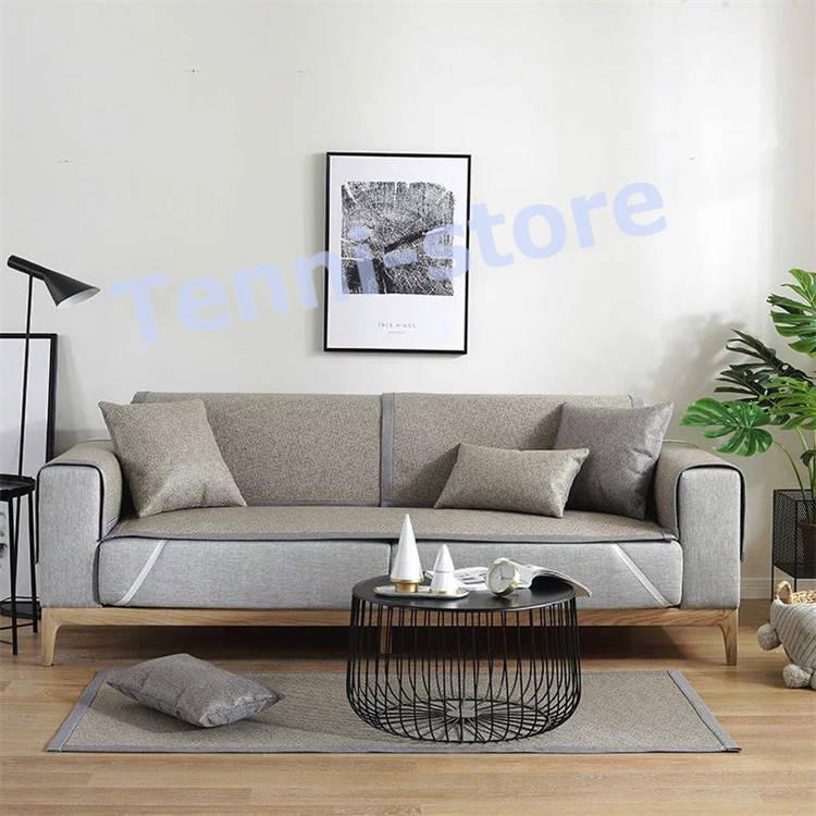 ソファーカバー マルチカバー 綿100% ソファーシーツ 汚れ防止 キズ防止 洗濯可 sofa リビング 滑り止め 犬猫対策 ダイニング フリル付き|tenni-store|17