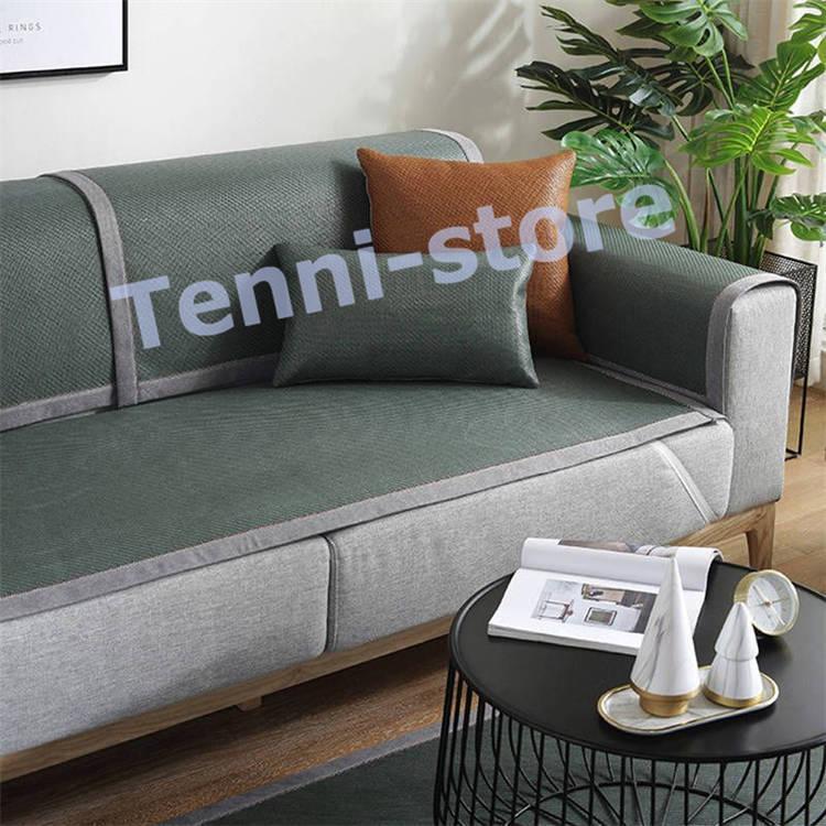 ソファーカバー マルチカバー 綿100% ソファーシーツ 汚れ防止 キズ防止 洗濯可 sofa リビング 滑り止め 犬猫対策 ダイニング フリル付き|tenni-store|19