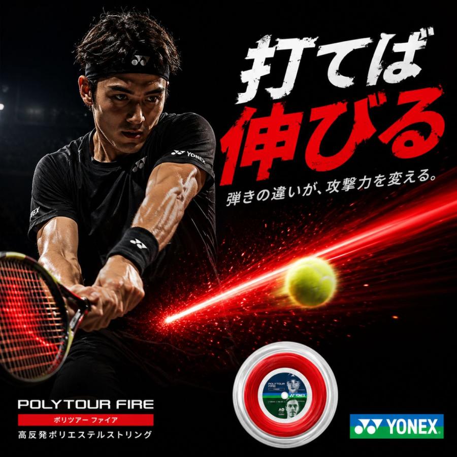 YONEX（ヨネックス） 【12Mカット品】ヨネックス ポリツアー フォース 