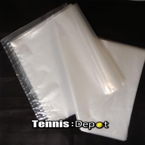 プロ仕様 ラケット用ポリ袋 10枚 ラケットの保護防湿に テニスラケット