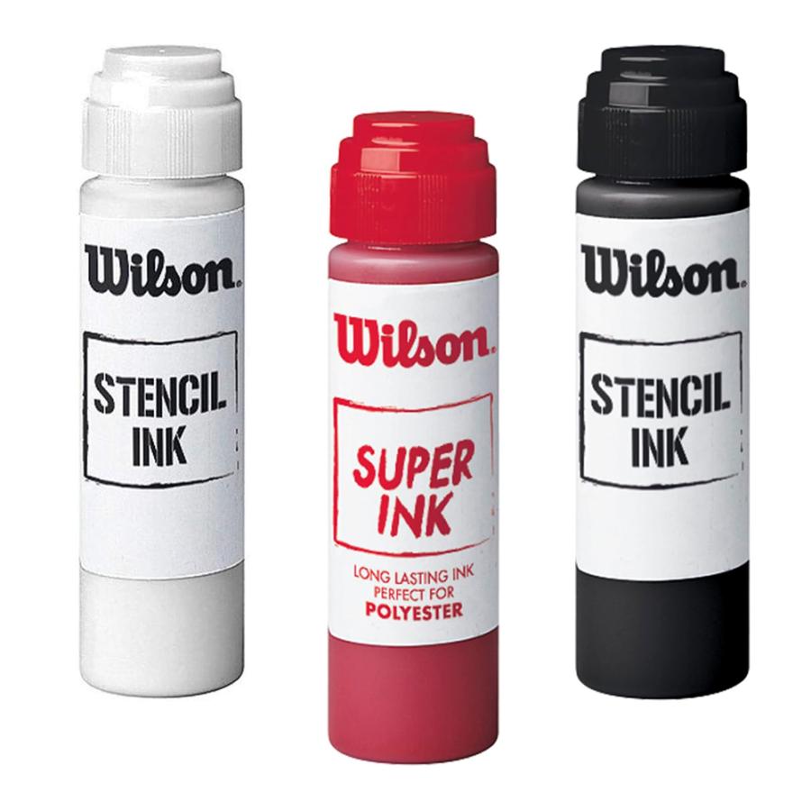 Wilson（ウイルソン） ウィルソン ステンシルインク （白、黒、赤