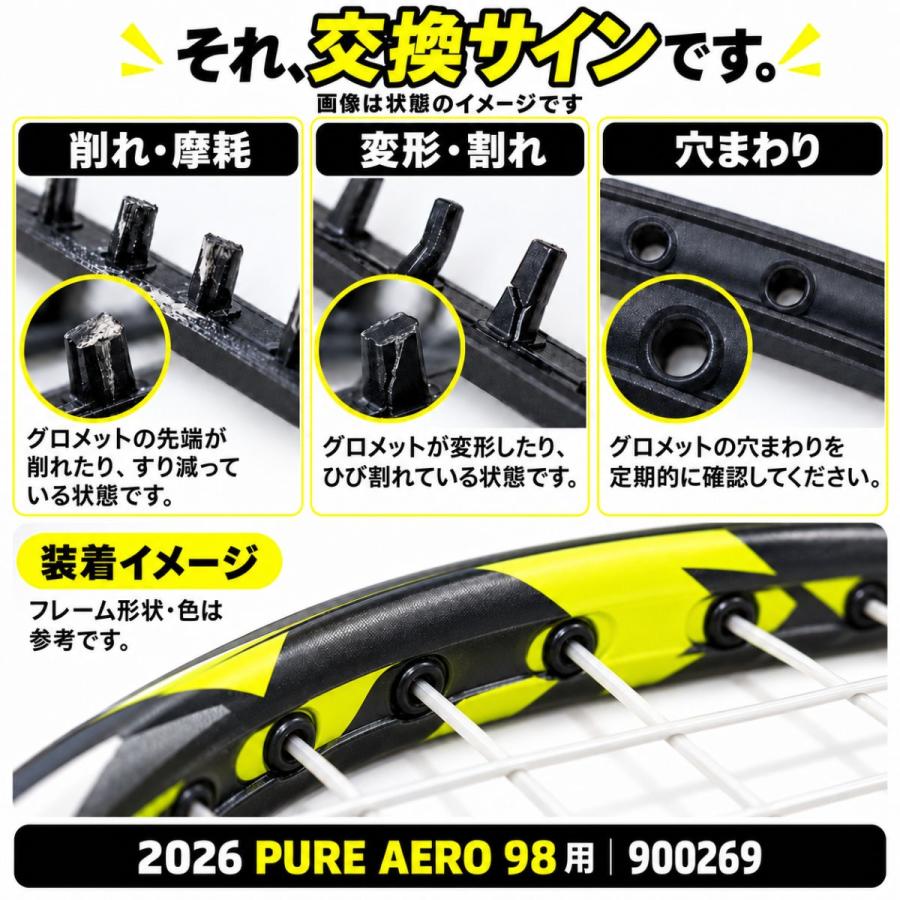Babolat（バボラ） Babolat 2026 PURE AERO 98 用 グロメット 900269