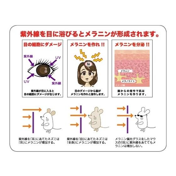 Prince（プリンス） メラニン偏光レンズ付き サングラス (PSU333