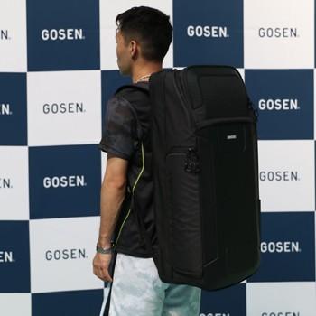 (新品未使用)GOSENラケットバック GOSEN（ゴーセン） 【在庫限り☆特別価格/自立式】 G/ARMOR ラケット