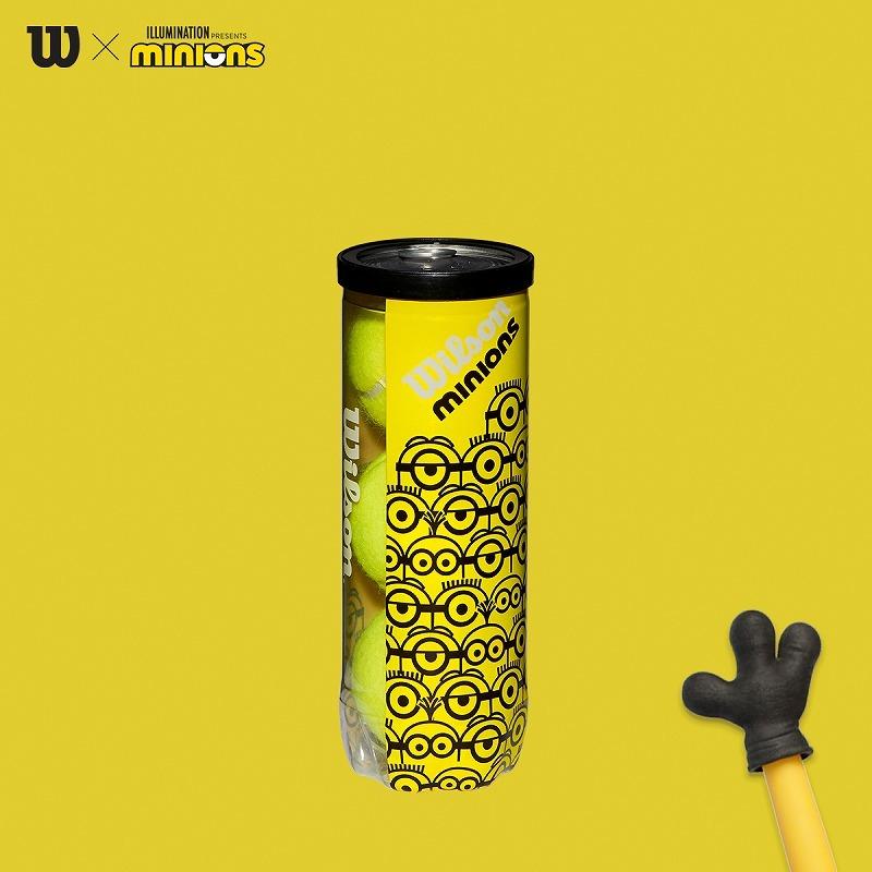 Wilson（ウイルソン） ミニオンズ テニス ボール (MINIONS TENNIS BALL