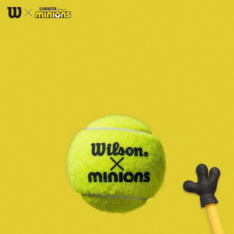 Wilson（ウイルソン） ミニオンズ テニス ボール (MINIONS TENNIS BALL