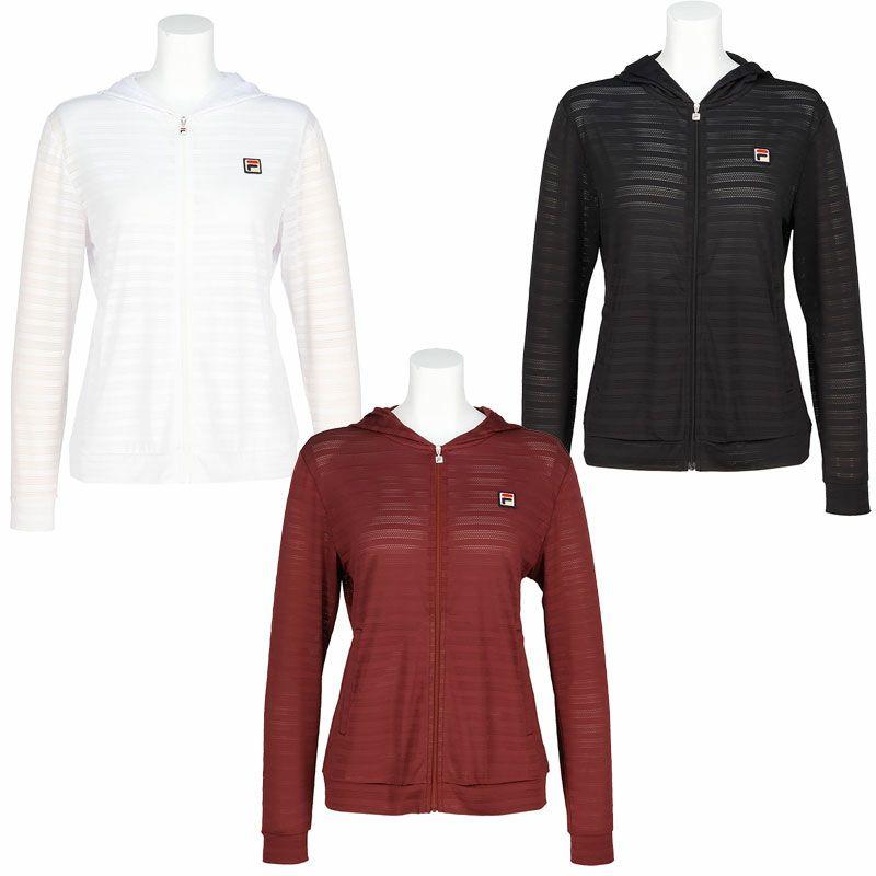 FILA テニスウェア レディース フルジップパーカー XL【新品】ブラウン