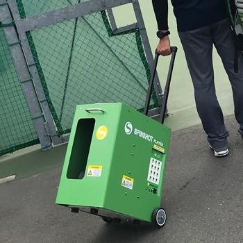 話題の商品】夢の球出しマシン《スピンショット・プレーヤー（Spinshot
