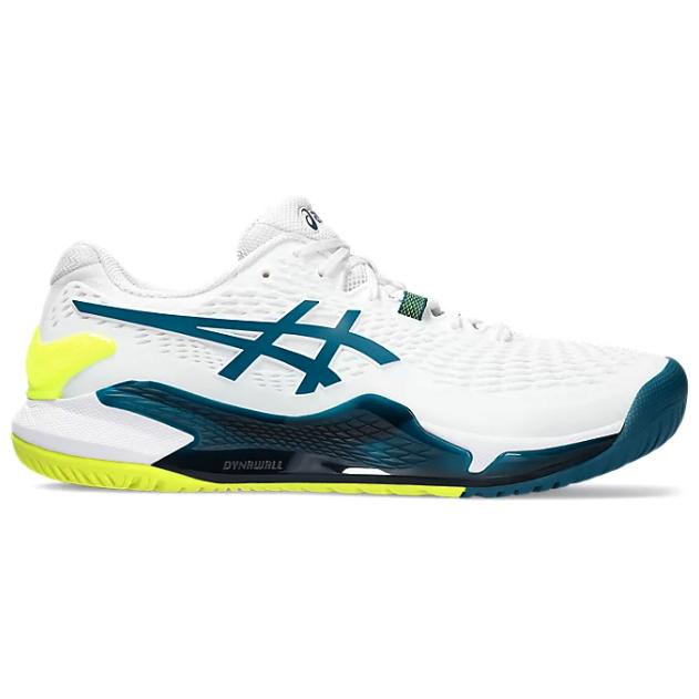 asics アシックス テニスシューズ オールコート メンズ ゲルレゾリューション9  / GEL RESOLUTION 9 (1041A330-101) White×Restful Teal ready｜tennis-paradise｜05