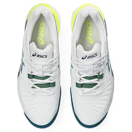 asics アシックス テニスシューズ オールコート メンズ ゲルレゾリューション9  / GEL RESOLUTION 9 (1041A330-101) White×Restful Teal ready｜tennis-paradise｜06