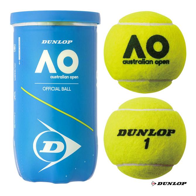早割クーポン ダンロップ Dunlop テニスボール Australian Open オーストラリアンオープン 2球入 1