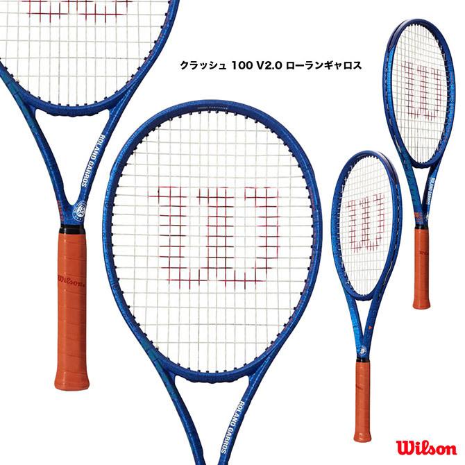 【50％OFF】 ローランギャロス ウィルソン Wilson 2022 クラッシュ 100 V2.0 RG 295g 海外正規品 硬式テニス