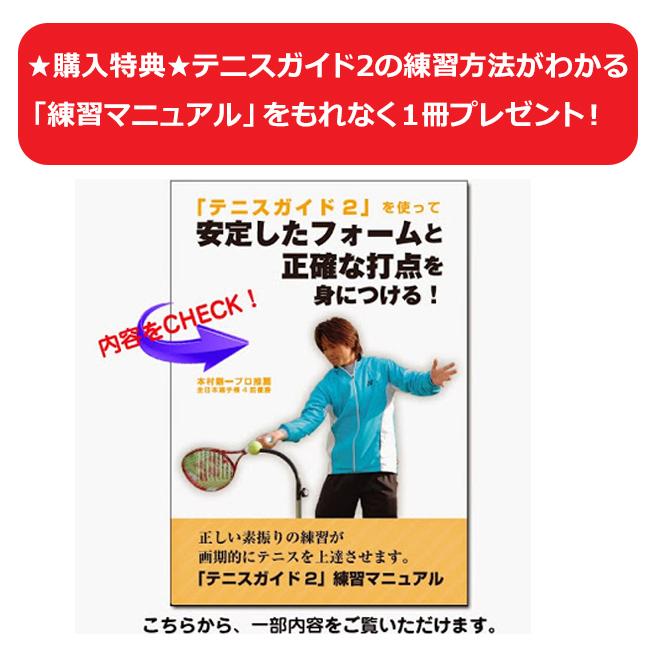 テニスガイド2 テニス練習機素振り