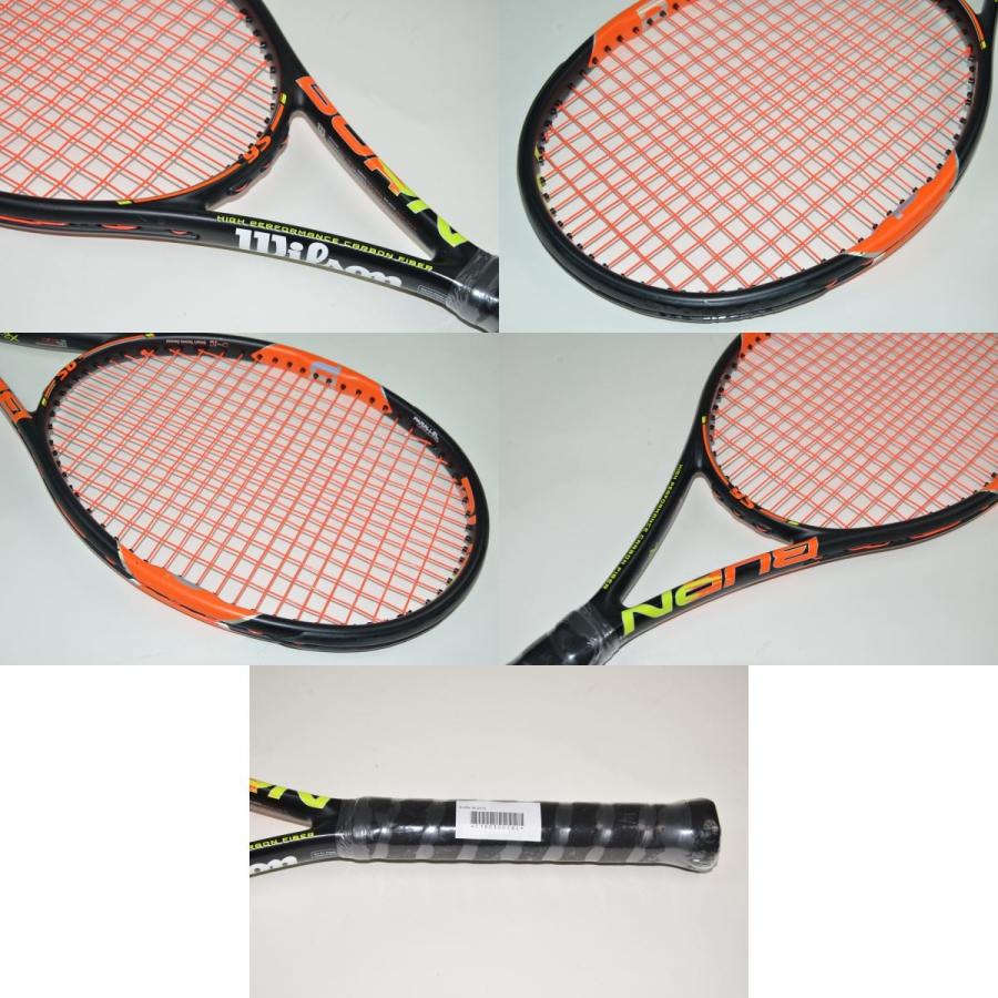 中古 ウィルソン バーン 95 2015年モデル 【スマートテニスセンサー対応】(G2) テニスラケット WILSON BURN 95 2015 (G2)｜tennis｜02