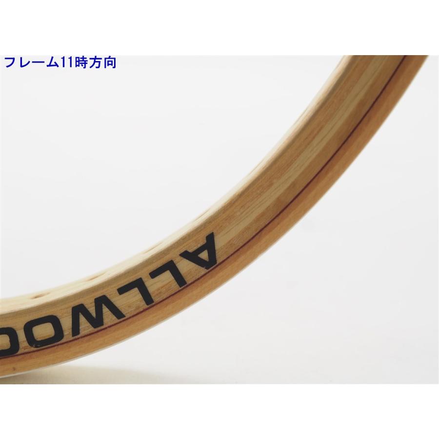 中古 テニスラケット ドネー オールウッド ビヨンボルグ (M4)DONNAY ALLWOOD BJORN BORG シングルグリップ｜tennis｜09