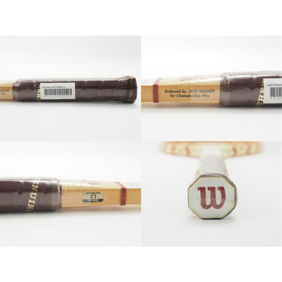 中古 テニスラケット ウィルソン ジャック クレーマー オートグラフ (L3)WILSON JacK Kramer AUTOGRAPH｜tennis｜03