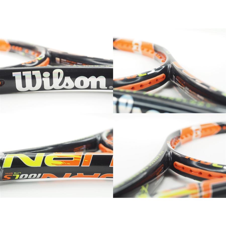 中古 テニスラケット ウィルソン バーン 100エルエス 2015年モデル (G2)WILSON BURN 100LS 2015｜tennis｜04