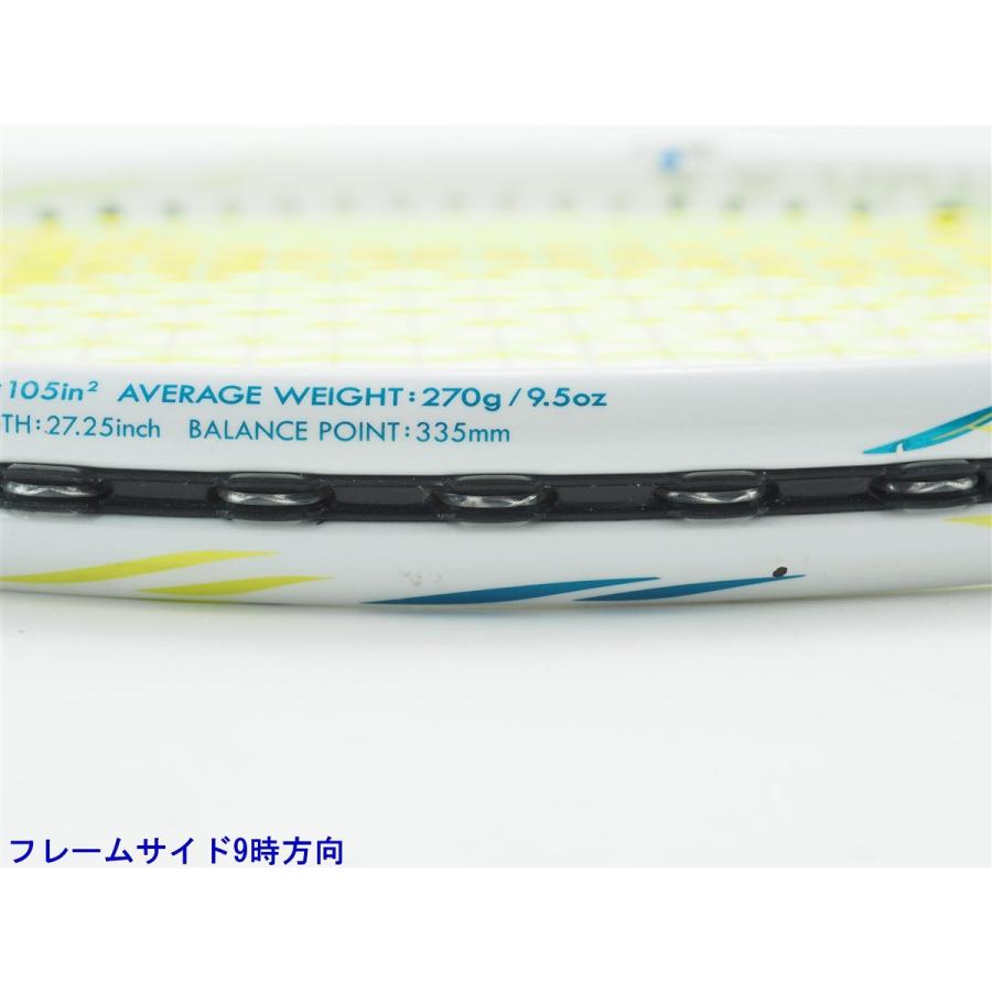 中古 テニスラケット ヨネックス エスフィット グレース 105 2013年モデル【DEMO】 (G1E)YONEX S-FiT Grace 105 2013｜tennis｜05