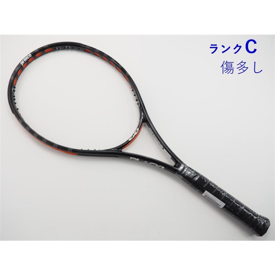 中古 テニスラケット プリンス イーエックスオースリー ブラック 100 2010年モデル (G3) PRINCE EXO3 BLACK 100 2010 (c25050432c) Prince（プリンス） 中古 テニスラケット イーエックスオースリー