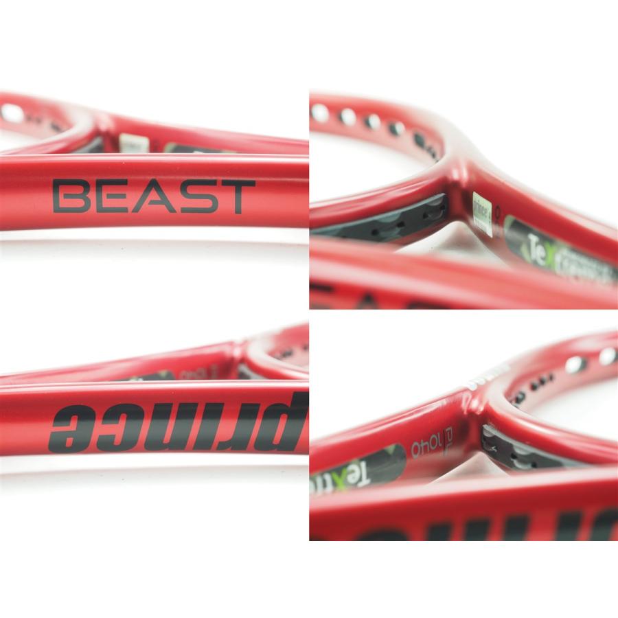 中古 テニスラケット プリンス ビースト オースリー 100 (300g) 2019年モデル (G2)PRINCE BEAST O3 100 (300g) 2019_3