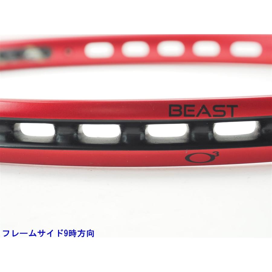 中古 テニスラケット プリンス ビースト オースリー 100 (300g) 2019年モデル (G2)PRINCE BEAST O3 100 (300g) 2019_4