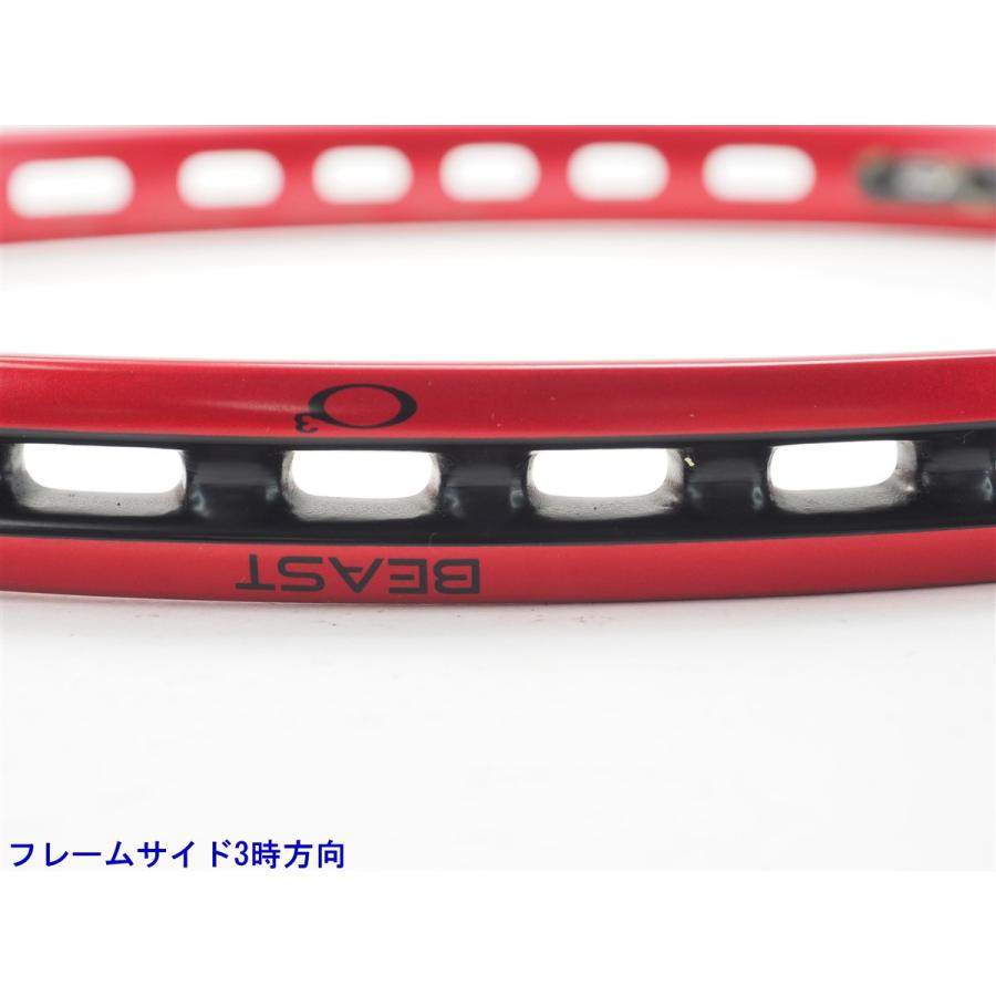 中古 テニスラケット プリンス ビースト オースリー 100 (300g) 2019年モデル (G2)PRINCE BEAST O3 100 (300g) 2019_7