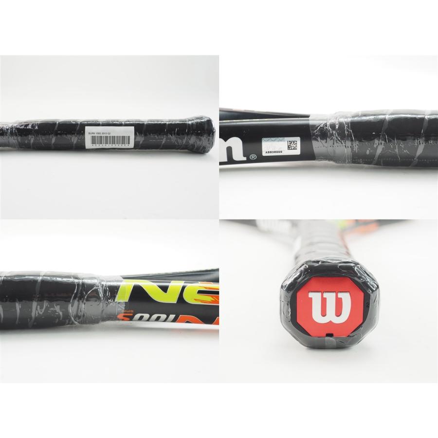 中古 テニスラケット ウィルソン バーン 100エス 2015年モデル (G2)WILSON BURN 100S 2015｜tennis｜03