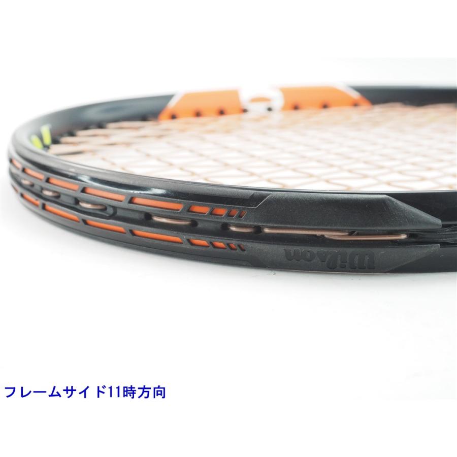 中古 テニスラケット ウィルソン バーン 100エス 2015年モデル (G2)WILSON BURN 100S 2015｜tennis｜06