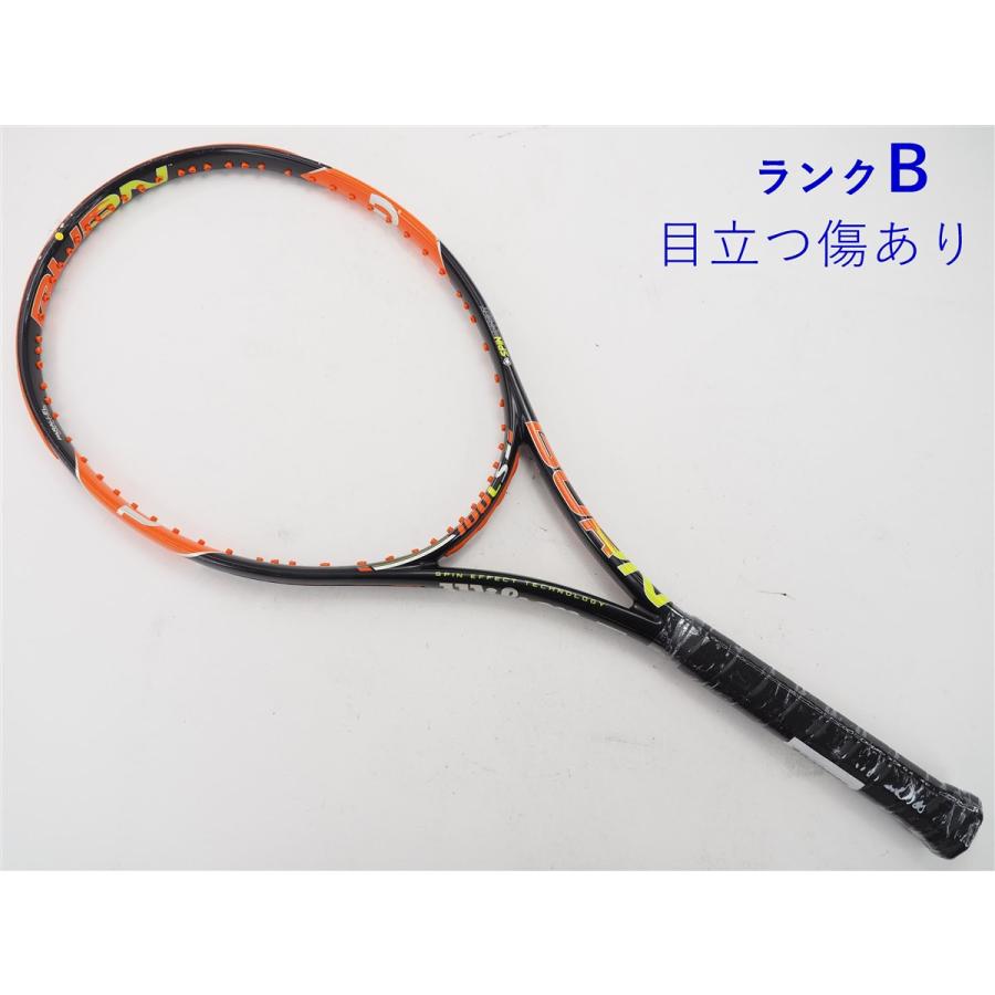 中古 テニスラケット ウィルソン バーン 100エルエス 2015年モデル (G1) WILSON BURN 100LS 2015 (c24070345c) Wilson（ウイルソン） 中古 テニスラケット ウィルソン バーン 100